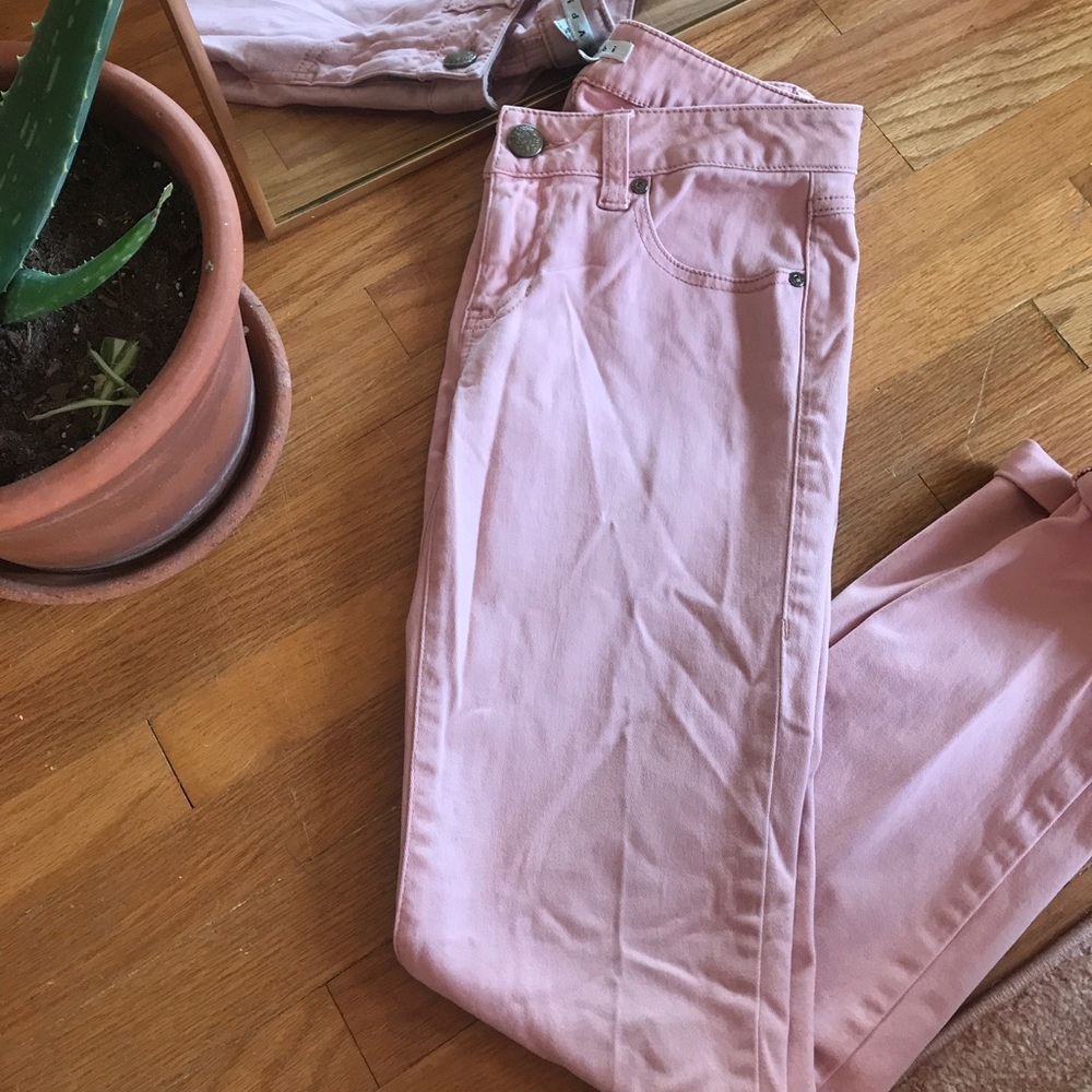 CABI | Rose Colored Skinny Jeans